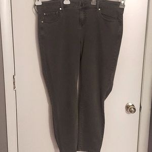 Torrid Olive Skinny Jeans
